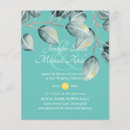 Eukalyptus Greenerenery Blätter Wedding Invites