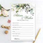 Eukalyptus Greenerity Advice Card<br><div class="desc">Eukalyptus Greenery Advice Card Aquarellfarben. Personalisieren Sie mit der Braut zu sein Name und Datum der Dusche. Für weitere Anpassungen klicken Sie bitte auf den Link "Weiter anpassen". Wenn Sie Hilfe benötigen, kontaktieren Sie mich bitte.</div>