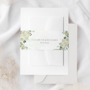 Eukalyptus Greenerity Blätter Elegante Hochzeit de Einladungsbanderole