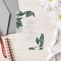 Eukalyptus Greenerity Clear Transparent Wedding