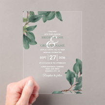 Eukalyptus Greenerity Clear Transparent Wedding