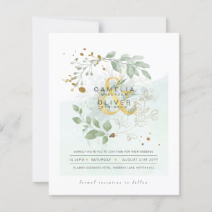 Eukalyptus Greenerity Gold Wedding QR CODE IN