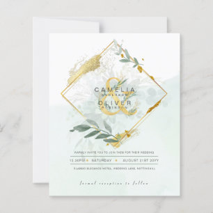 Eukalyptus Greenerity Gold Wedding QR CODE IN
