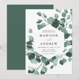Eukalyptus Greenerity Wedding Einladung