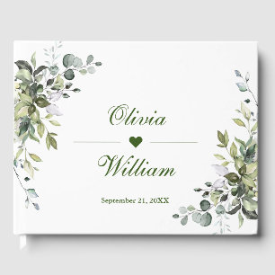 Eukalyptus Greenerity Wedding Gästebuch