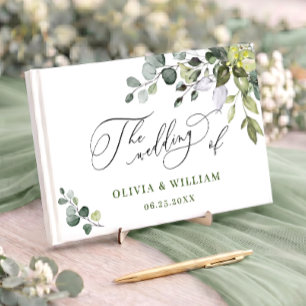 Eukalyptus Greenerity Wedding Gästebuch