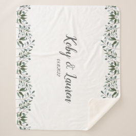 Eukalyptus Greenery Blumengeschichte Sherpadecke