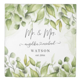 Eukalyptus Greenery Blush Modernes, trendy Script 