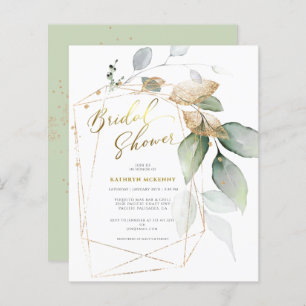 Eukalyptus Greenery Brautparty Card