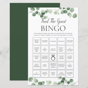 Eukalyptus Greenery Bridal Finden Sie das Gästehau