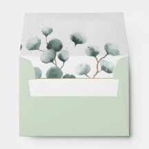 Eukalyptus Greenery Envelopes