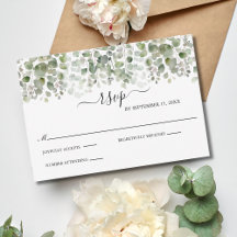 Eukalyptus Greenery Formal Elegant Wedding