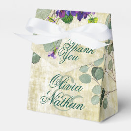 Eukalyptus Greenery Gastgeschenk Hochzeit Boxes Geschenkschachtel