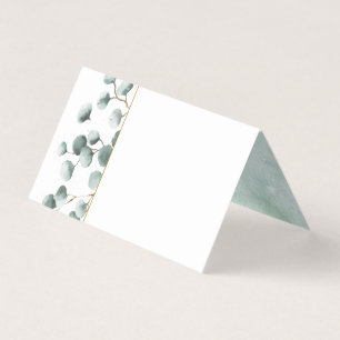Eukalyptus Greenery-Platzkarten Visitenkarten