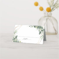 Eukalyptus Greenery Rustic Geometric Wedding