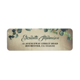 Eukalyptus Greenery Rustic Wedding