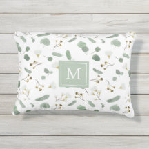 Eukalyptus Greenery Silver Dollar Mit Monogramm
