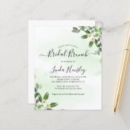 Eukalyptus Greenery Succulent Bridal Brunch