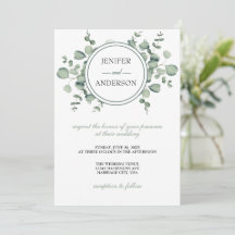 Eukalyptus Greenery Wedding