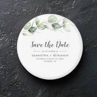 Eukalyptus Greenery Wedding Save the Date