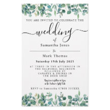 Eukalyptus Greenery White Weddin