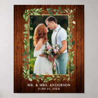 Eukalyptus Greenery Wood Gold Foto