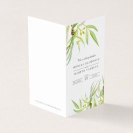 Eukalyptus-Grüne Hochzeit