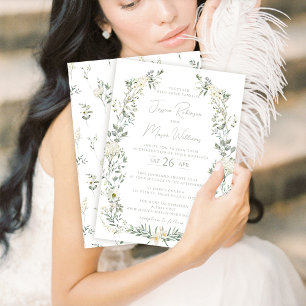 Eukalyptus-Grünkranz Einladung