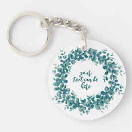 Eukalyptus-Grünkranz Schlüsselanhänger