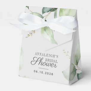 Eukalyptus Grünzeug Brautparty Geschenkschachtel