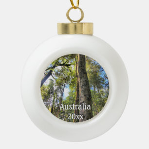 Eukalyptus Gum Trees Keramik Kugel-Ornament