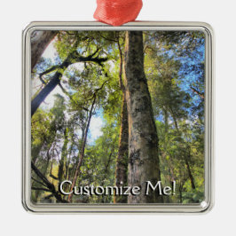 Eukalyptus Gum Trees Ornament Aus Metall