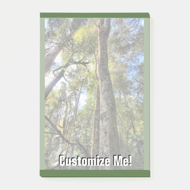 Eukalyptus Gum Trees Post-it Klebezettel (Vorderseite)