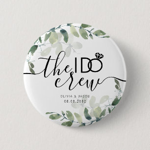 Eukalyptus Hochzeitsgesellschaft Button