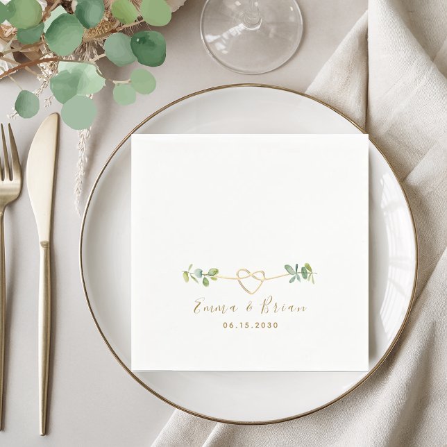 Eukalyptus Hochzeitsservietten Serviette (Von Creator hochgeladen)