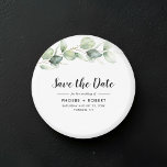 Eukalyptus-Hochzeitsstichtag für Wasserfarben spei Magnet<br><div class="desc">Die niedliche Botanische Eukalyptus-WasserfarbenWedding bewahrt den Dattelmagneten,  der für Ihre Gäste ein perfekter Sake ist und jahrelang geschätzt wird</div>