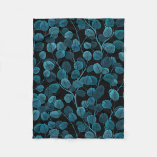 Eukalyptus in blau fleecedecke