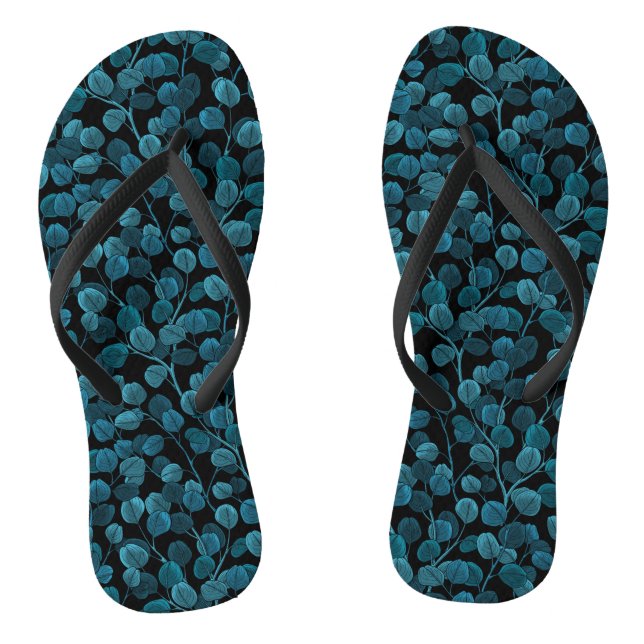 Eukalyptus in blau flip flops (Fußbett)