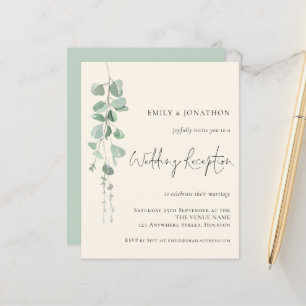 Eukalyptus Ivory Hochzeitsempfang