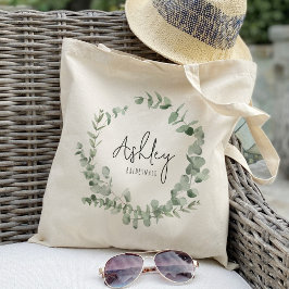 Eukalyptus Leaf Bridesmaids Tote Bag Tragetasche