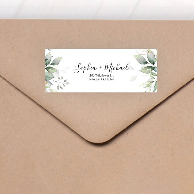 Eukalyptus Leaf-Rücksendeadresse (Von Creator hochgeladen)