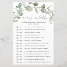 Eukalyptus Mommy oder Daddy Game