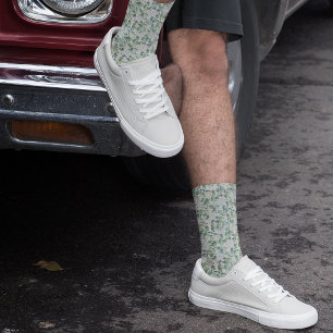 Eukalyptus-Muster-Socken Socken
