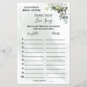 Eukalyptus Name, der das zweisprachige Spiel Dusch