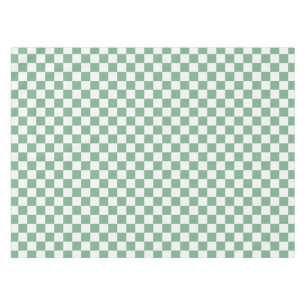 Eukalyptus-Nebel-Schachbrettmuster Tischdecke