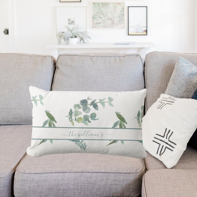 Eukalyptus-Olivenbaum Lendenkissen (Von Creator hochgeladen)