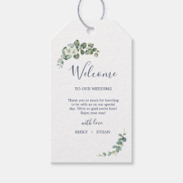 Eukalyptus Rustic Greenerity Wedding Geschenkanhänger