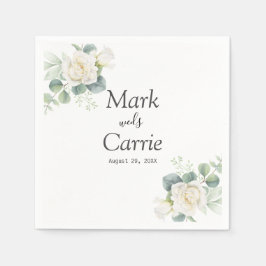 Eukalyptus Rustic Greenerity Wedding Serviette