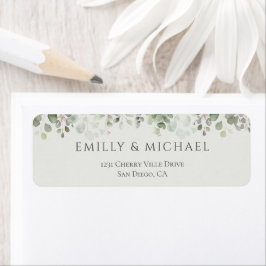Eukalyptus Sage Green Wedding Return