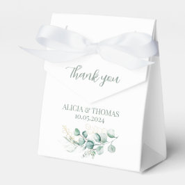 Eukalyptus Sage Grüne botanische Hochzeit Geschenkschachtel